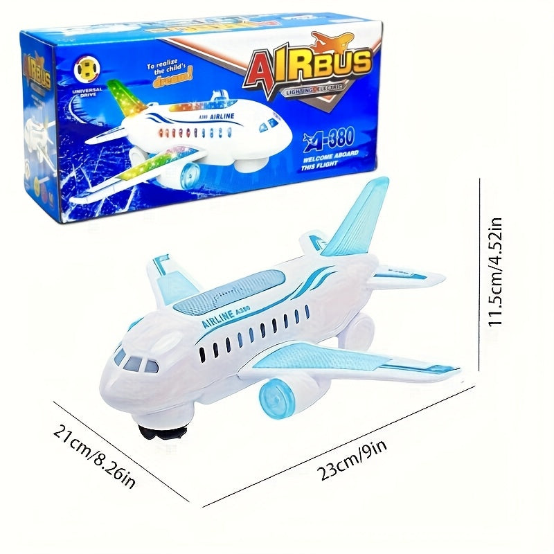 Brinquedo Avião Eletrico com Led