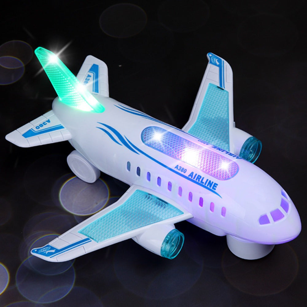Brinquedo Avião Eletrico com Led