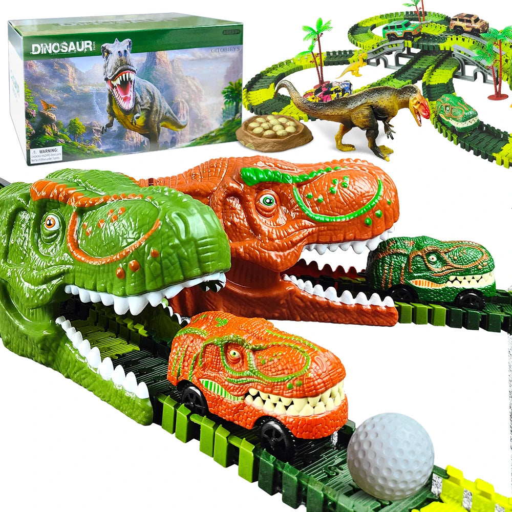 Conjunto de Trem de Dinossauro de Corrida™