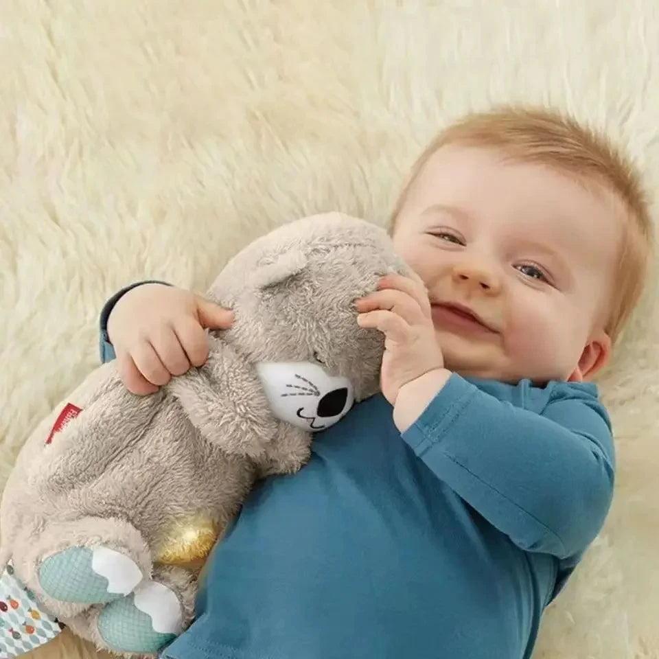 Ursinho de Pelúcia que Respira com Som e Luz