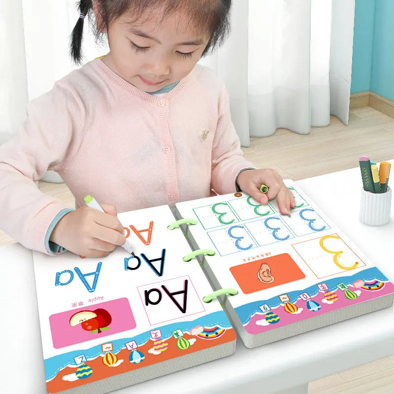 Caderno de traço e desenho infantil MagicSoft™