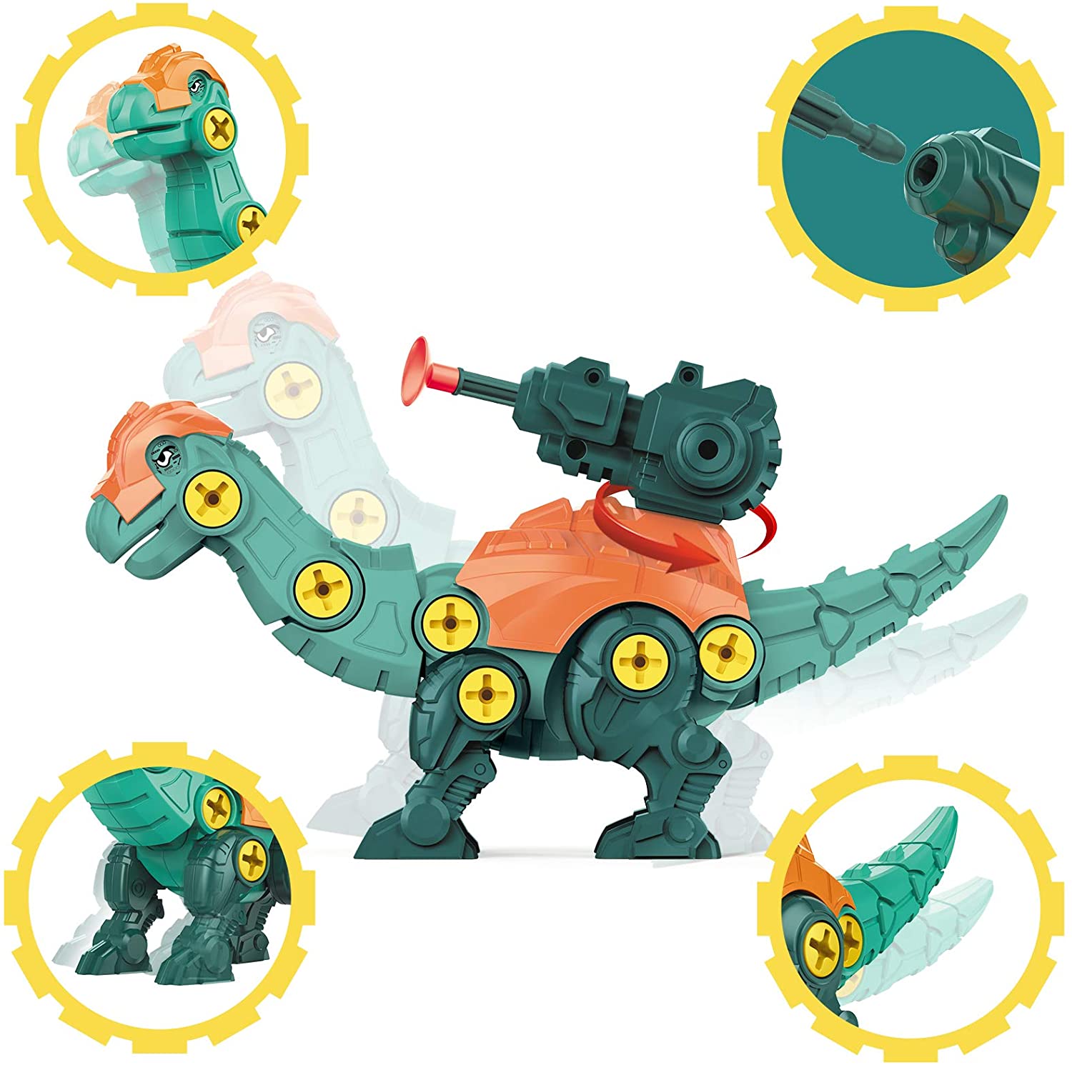 ConstruDino montar e aprender