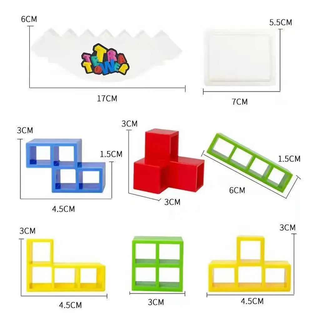 Brinquedo Educativo Tetra Torre - 16 PCS