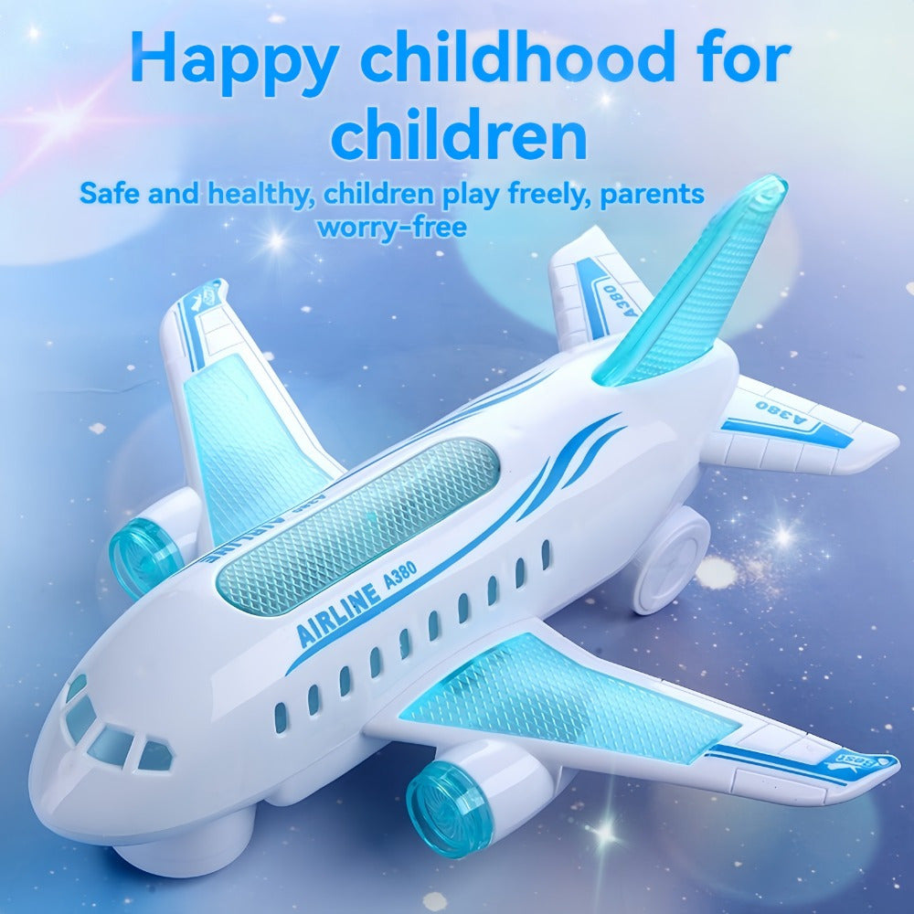 Brinquedo Avião Eletrico com Led