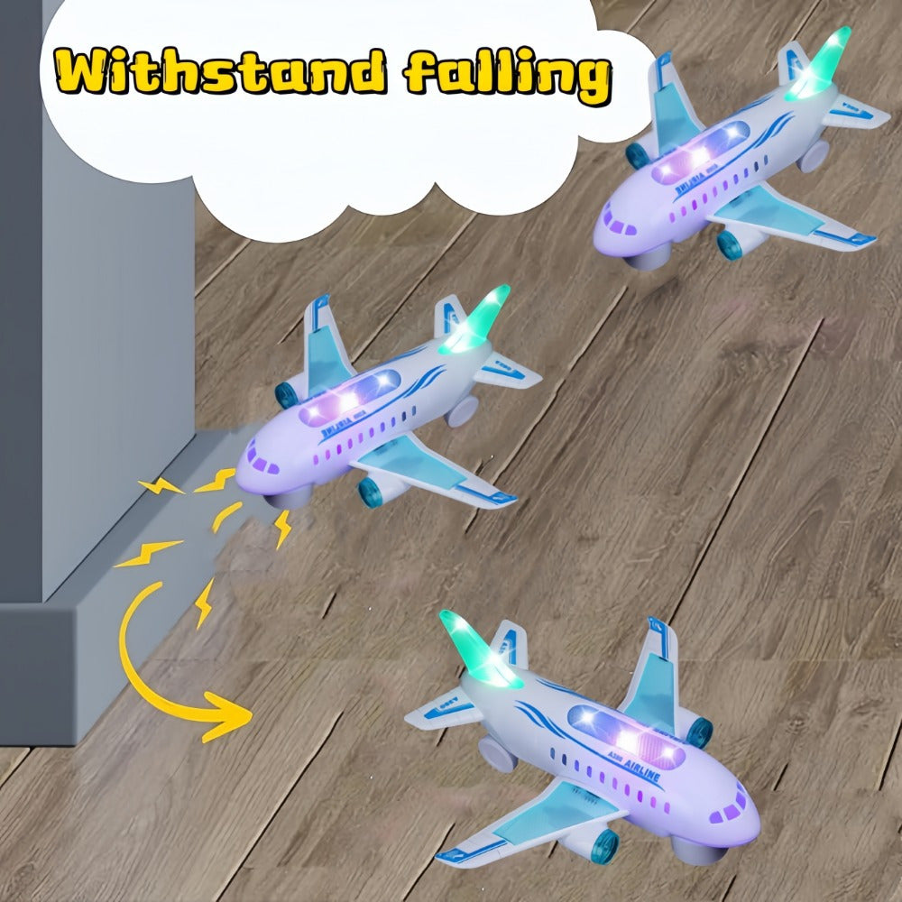 Brinquedo Avião Eletrico com Led